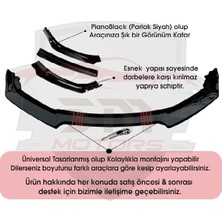 DK Elektronik Dkelektronik Fiat Palio Ön Tampon Eki Bodykit Lip  Pionablack (Parlak Siyah)