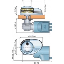 Quick Prince Irgat Tamburlu Dp3 700W 12V Kavaleta 8 mm