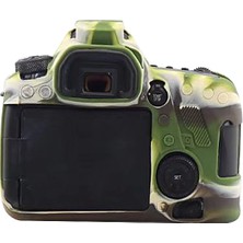 SUNShop Canon Eos 6d Mark Iı Için Yumuşak Silikon Kılıf - Yeşil (Yurt Dışından)