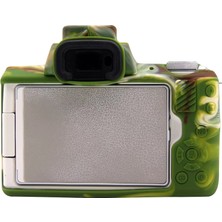 SUNShop Canon Eos M50 Mark Iı / M50 Iı Için Yumuşak Silikon Kılıf - Yeşil (Yurt Dışından)