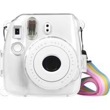 SUNShop Fujıfılm Instax Mini 9 Için Kayışlı Shl Kılıf - Şeffaf (Yurt Dışından)
