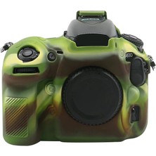 SUNShop Nikon D810 Için Silikon Koruyucu Kılıf - Yeşil (Yurt Dışından)