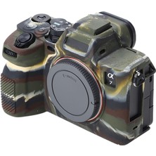 SUNShop Sony A7 Iv Için Yumuşak Silikon Koruyucu Kılıf - Yeşil (Yurt Dışından)