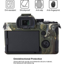 SUNShop Sony A7 Iv Için Yumuşak Silikon Koruyucu Kılıf - Yeşil (Yurt Dışından)