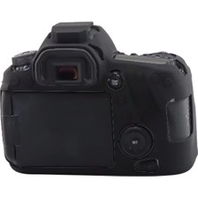 SUNShop Canon Eos 6d Mark Iı Için Yumuşak Silikon Kılıf - Siyah (Yurt Dışından)