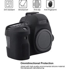 SUNShop Canon Eos 6d Mark Iı Için Yumuşak Silikon Kılıf - Kırmızı (Yurt Dışından)
