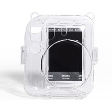 SUNShop Fujıfılm Instax Mini 12 Için Sert Akrilik Kamera Kılıfı - Mor (Yurt Dışından)