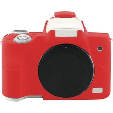 SUNShop Canon Eos M50 Mark Iı / M50 Iı Için Yumuşak Silikon Kılıf - Kırmızı (Yurt Dışından)