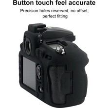 SUNShop Nikon D810 Için Silikon Koruyucu Kılıf - Kırmızı (Yurt Dışından)
