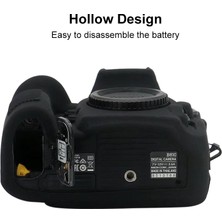 SUNShop Nikon D810 Için Silikon Koruyucu Kılıf - Kırmızı (Yurt Dışından)