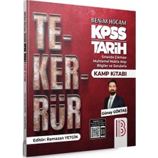 Benim Hocam Yayınları 2024 KPSS Tarih Tekerrür Kamp Kitabı