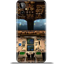 Cupcase General Mobile Gm 23 Se Kılıf Esnek Silikon Kamera Koruma 4K Desenli Özel Tasarım - Kokpit