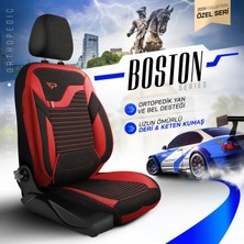 Panda Kılıf Panda Boston Serisi Keten Kumaş Oto Koltuk Kılıfı - Tam Set