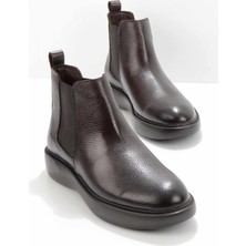 Bambi Kahve Floter Leather Erkek Bot & Bootie E02401020640