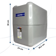 H-Max 11 Aşama 9 Litre Çelik Tanklı Mineralli Su Arıtma Cihazı