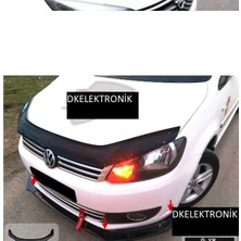DK Elektronik Volkswagen Cady Ön Tampon Eki Body Kit Karlık Lip Siyah