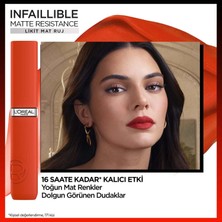 L'Oréal Paris Infaillible Matte Resistance Likit Mat Ruj - 150 Lazy Sunday