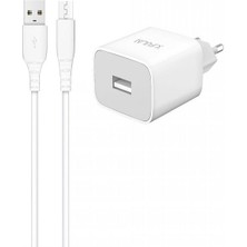 Ermer Micro USB Şarj Aleti Android Uyumlu 10W 2.4A Data Veri Aktarım Samsung Xiaomi Oppo Huawei