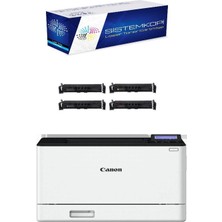 Canon I-Sensys MF673CDW Wifi Tam Dolu Muadil Tonerli Renkli Yazıcı