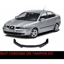 DK Elektronik Seat Cordoba Ön Tampon Eki Body Kit Karlık Lip Siyah