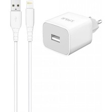 Ermer Iphone USB Şarj Aleti Lightning Uyumlu 10W 2.4A Data Veri Aktarım Xs Max x  Xr 8 Plus 7 6s 6
