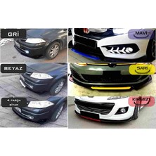 DK Elektronik Dkelektronik Peugeot 207 Ön Tampon Eki Bodykit Karlık Lip 123PİONABLACK