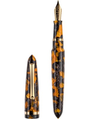 Montegrappa Venetia Havana Amber Dolma Kalem M Uç Isven_ao