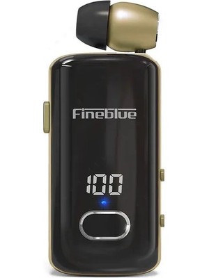 Fineblue F580 Dijital Göstergeli Makaralı Titreşimli Bluetooth  Kulaklık
