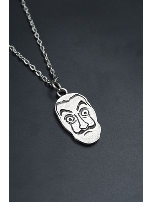 Had Safha Accessories La Casa De Papel - Salvador Dali Düz Zincir Kolye