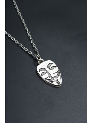 Had Safha Accessories V For Vendetta Düz Zincir Kolye