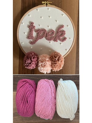 Punch Passion İsme Özel Bebek/Çocuk Odası Kapı Süsü 21,5 cm