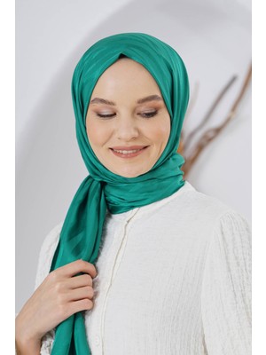 Loryan Scarf Floş Jakar Ağaç Kabuğu Desen Şal 00953