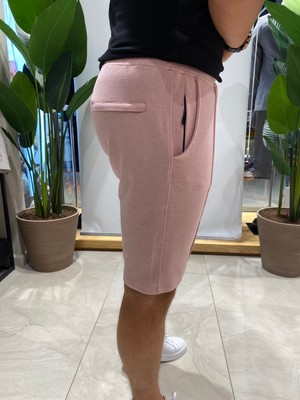 Back Eliesar Elite Pembe Renk Unisex Şort