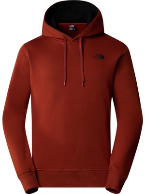 The North Face Seasonal Drew Peak Pullover Erkek Bordo Kapüşonlu Sweatshirt