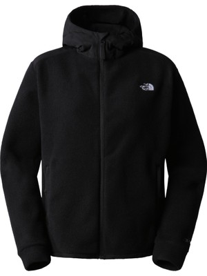 The North Face Alpine Polartec 200 Full Zip Hood Kadın Siyah Kapüşonlu Ceket