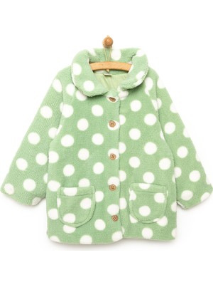 Babyz Green Lilac Welsoft Hırka Kız Bebek