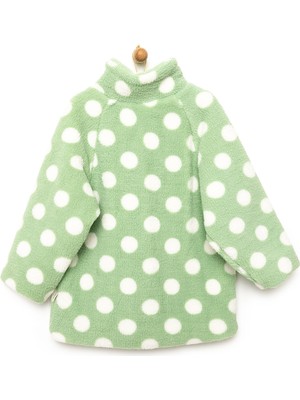 Babyz Green Lilac Welsoft Hırka Kız Bebek