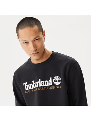 Tımberland Wwes Crew Neck Sweatshirt  (Regular Bb) TB0A27HC0011