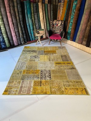 El Dokuma Patchwork Halı