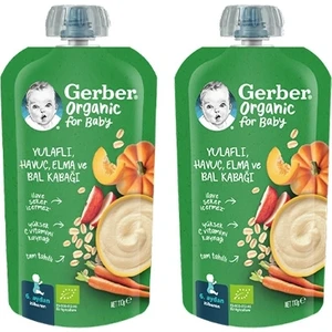 Yulaflı Elma, Havuç ve Balkabaklı Püre 110G x 2 Adet