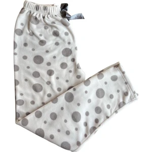 Kadın Desenli Yumuşak Polar Kışlık Pijama Eşofman Tek Alt