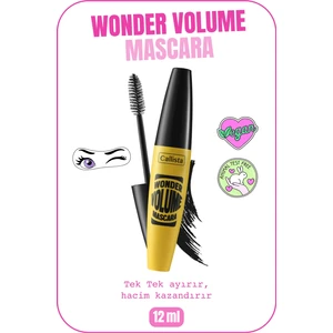Wonder Volume Hacim Ve Kıvırma Etkili Maskara - Siyah