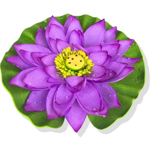 Yapay Mor Su Nilüferi 17 cm