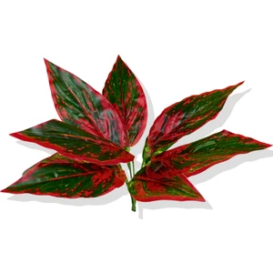 Yıldız Çiçeği Kırmızı Yapay Bitki 30 cm