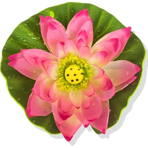 Yapay Pembe Su Nilüferi 17 cm
