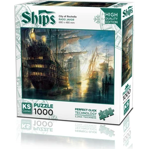 KS Games City Of  Rochelle 1000 Parça Puzzle