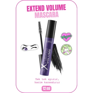 Extend Volume Hacim Ve Uzunluk Etkili Maskara - Siyah