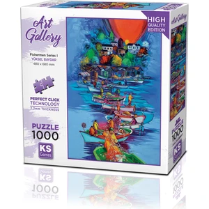 KS Games Fishermen Series I 1000 Parça Puzzle