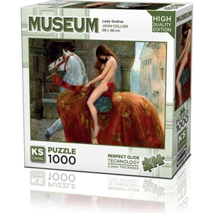 KS Games Lady Godiva 1000 Parça Puzzle