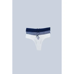Pierre Cardin 3'lü Ekonomik Paket Lulu 2702 Pamuklu Basic String Külot